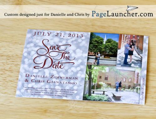 Launched • Danielle’s Save the Date