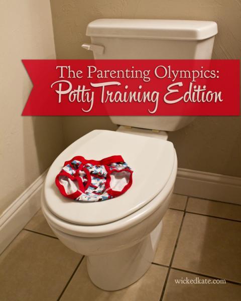 Potty Training Olympics by wickedkate.com